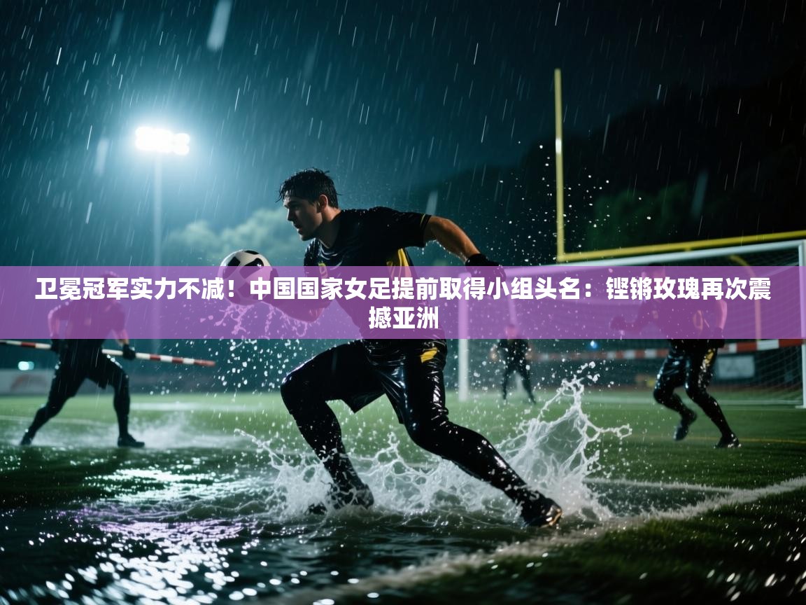 卫冕冠军实力不减！中国国家女足提前取得小组头名：铿锵玫瑰再次震撼亚洲  第1张