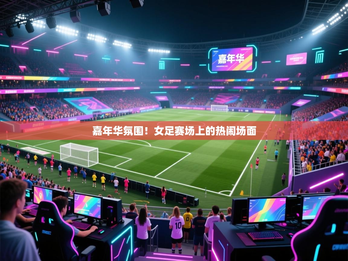 嘉年华氛围！女足赛场上的热闹场面